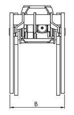 International Construction Machinery GRA-R Series Hydraulic Rotating Log Grapples