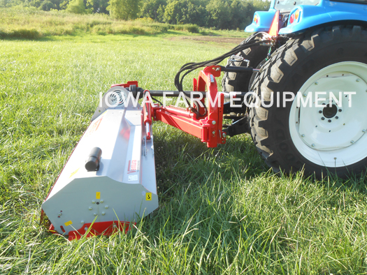 Hydraulically Articulated Ditch Bank Flail Mower